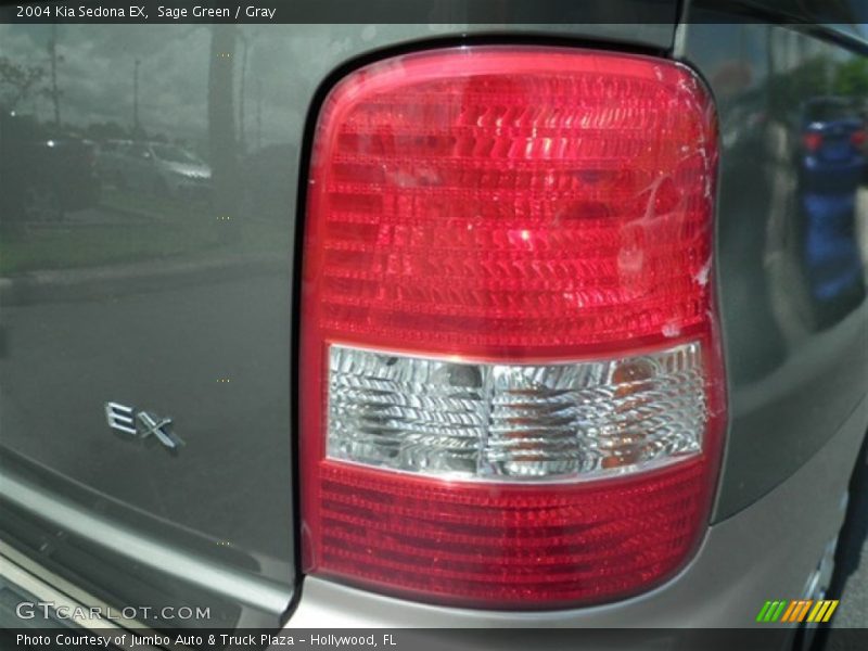 Sage Green / Gray 2004 Kia Sedona EX