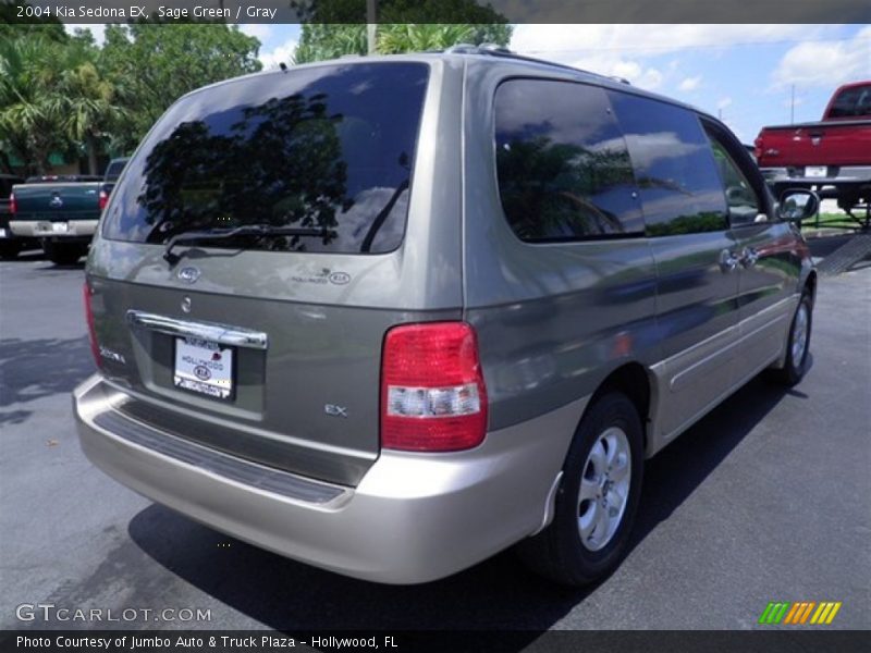 Sage Green / Gray 2004 Kia Sedona EX