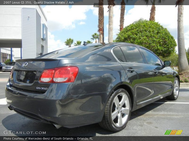 Quartz Shadow Metallic / Ash 2007 Lexus GS 350