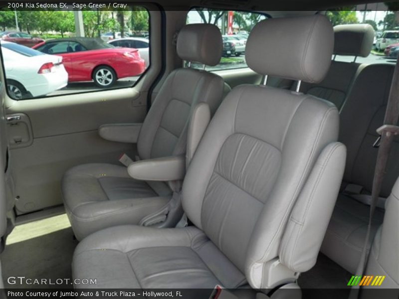 Sage Green / Gray 2004 Kia Sedona EX