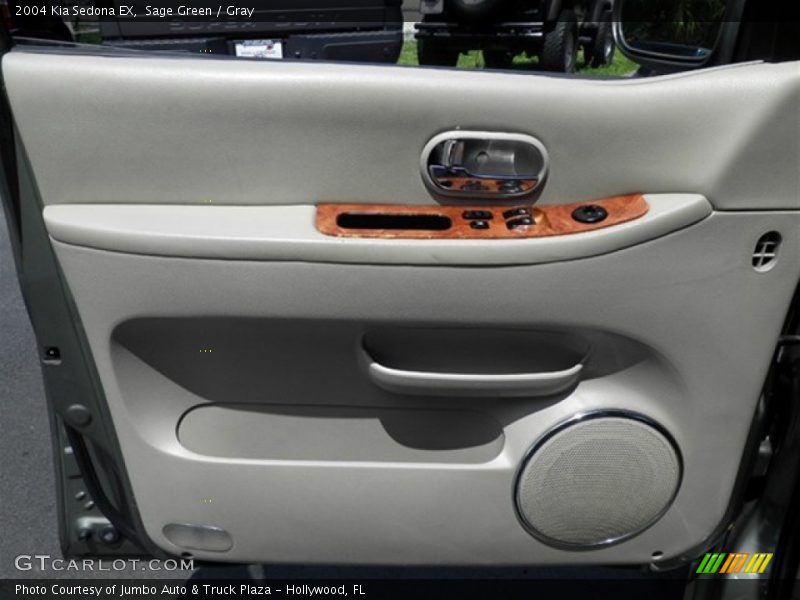 Sage Green / Gray 2004 Kia Sedona EX