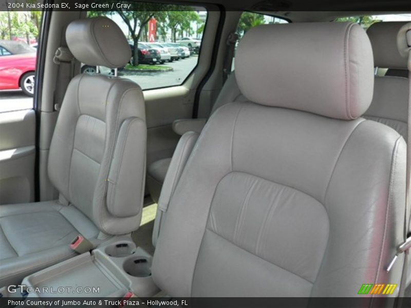 Sage Green / Gray 2004 Kia Sedona EX