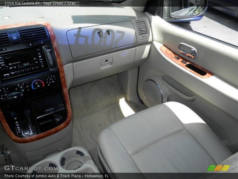 Sage Green / Gray 2004 Kia Sedona EX