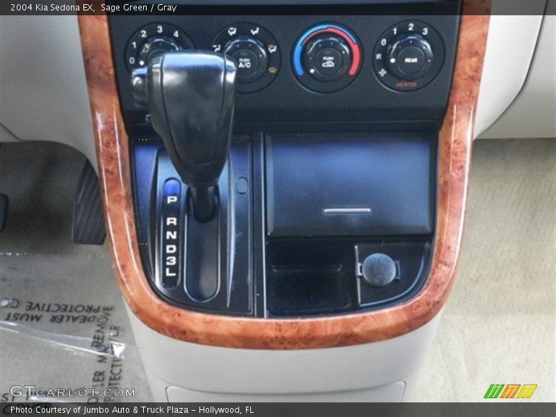 Sage Green / Gray 2004 Kia Sedona EX