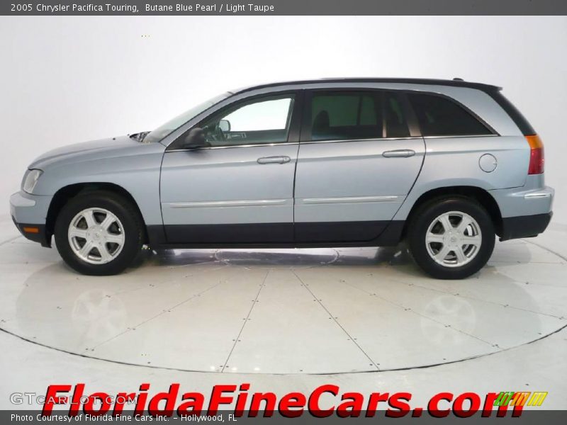Butane Blue Pearl / Light Taupe 2005 Chrysler Pacifica Touring