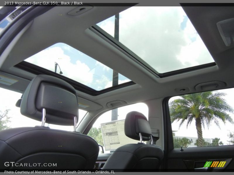 Black / Black 2013 Mercedes-Benz GLK 350