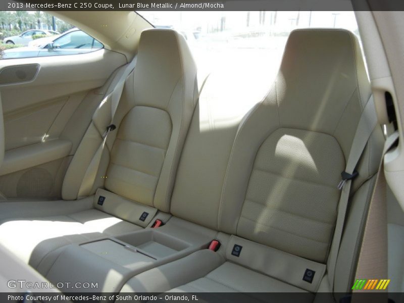 Lunar Blue Metallic / Almond/Mocha 2013 Mercedes-Benz C 250 Coupe
