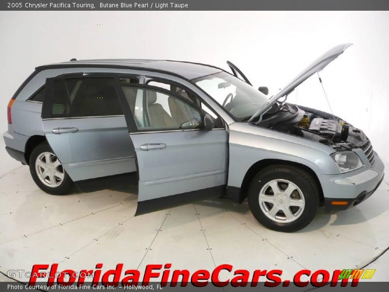 Butane Blue Pearl / Light Taupe 2005 Chrysler Pacifica Touring