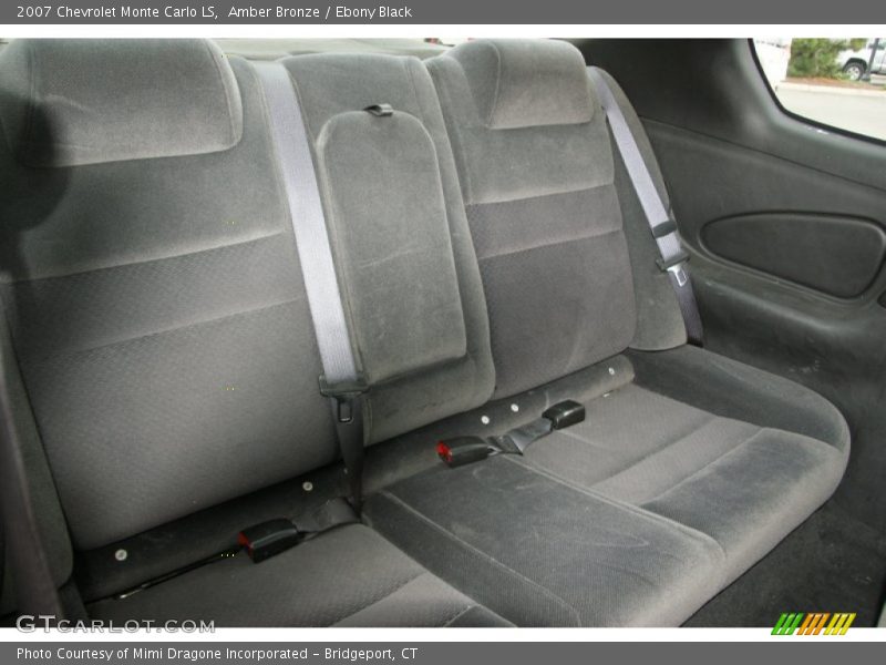 Amber Bronze / Ebony Black 2007 Chevrolet Monte Carlo LS