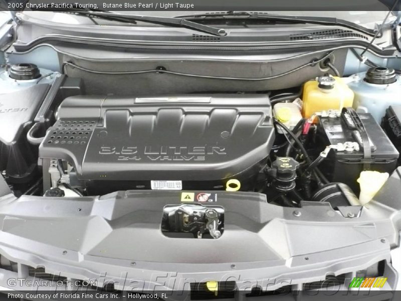 Butane Blue Pearl / Light Taupe 2005 Chrysler Pacifica Touring