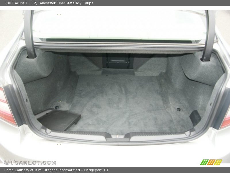 Alabaster Silver Metallic / Taupe 2007 Acura TL 3.2