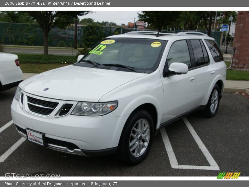 Winter White / Desert Sand Leather 2006 Saab 9-7X 4.2i
