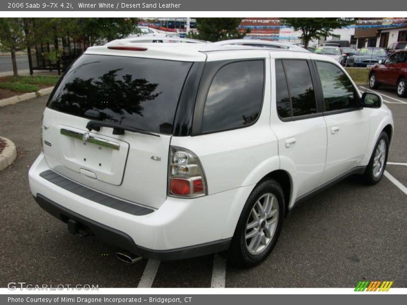 Winter White / Desert Sand Leather 2006 Saab 9-7X 4.2i