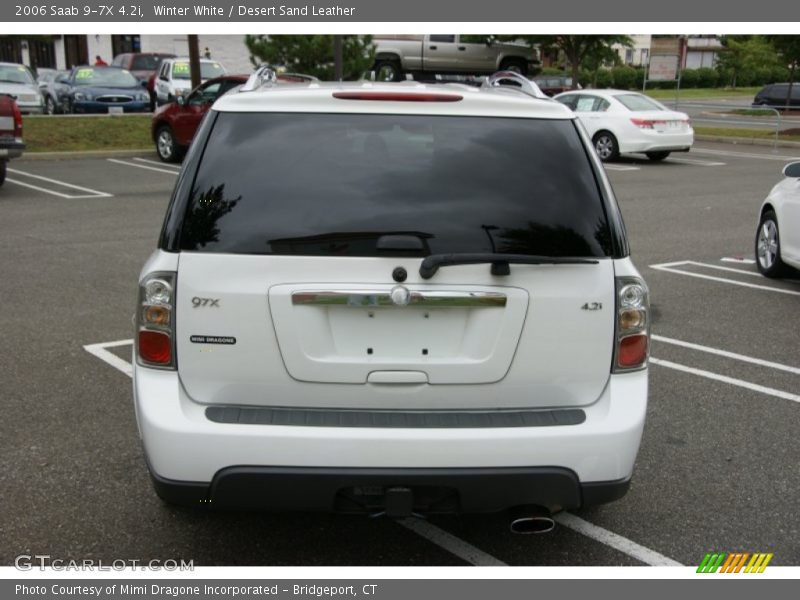 Winter White / Desert Sand Leather 2006 Saab 9-7X 4.2i