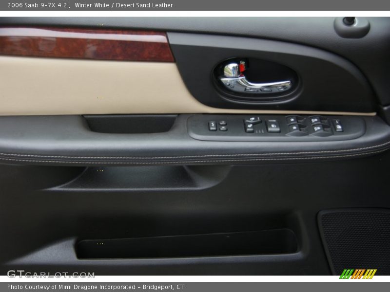 Winter White / Desert Sand Leather 2006 Saab 9-7X 4.2i