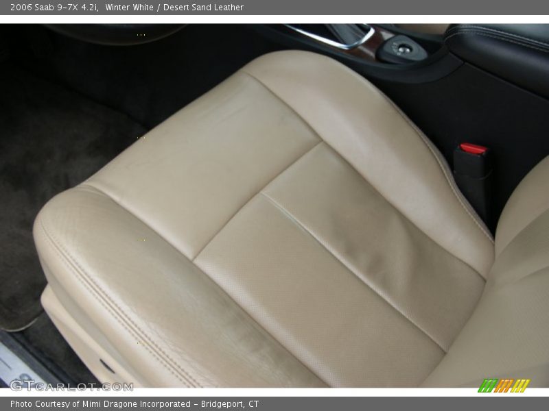 Winter White / Desert Sand Leather 2006 Saab 9-7X 4.2i