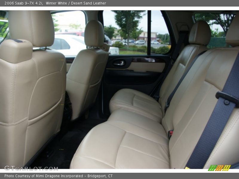 Winter White / Desert Sand Leather 2006 Saab 9-7X 4.2i