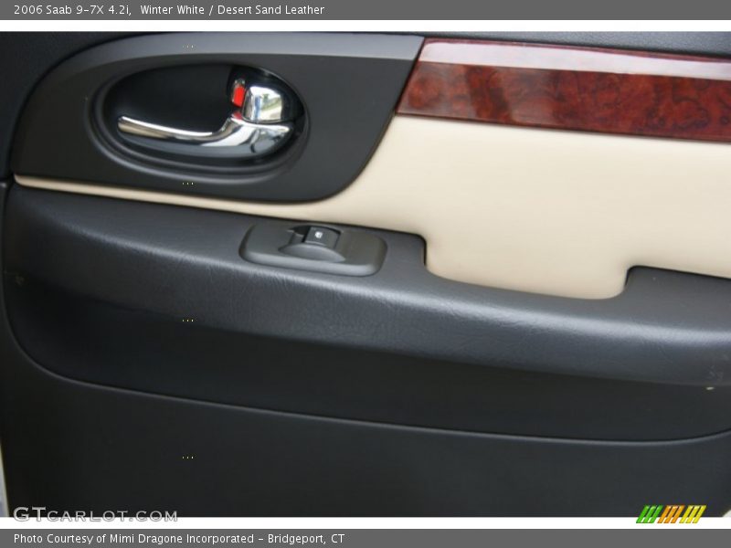 Winter White / Desert Sand Leather 2006 Saab 9-7X 4.2i