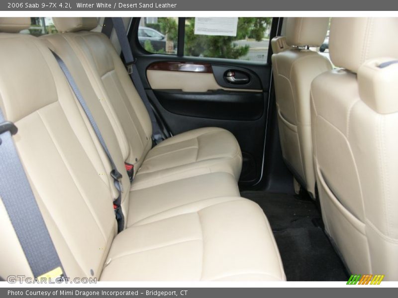 Winter White / Desert Sand Leather 2006 Saab 9-7X 4.2i