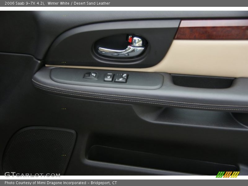 Winter White / Desert Sand Leather 2006 Saab 9-7X 4.2i