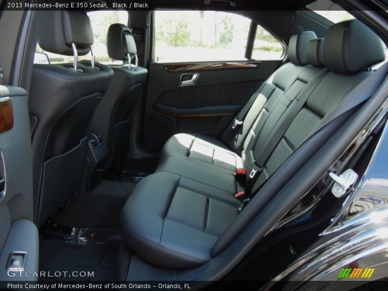 Black / Black 2013 Mercedes-Benz E 350 Sedan