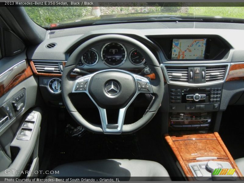 Black / Black 2013 Mercedes-Benz E 350 Sedan