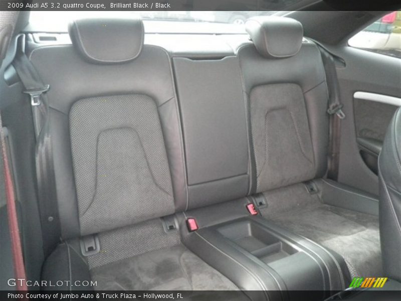 Brilliant Black / Black 2009 Audi A5 3.2 quattro Coupe