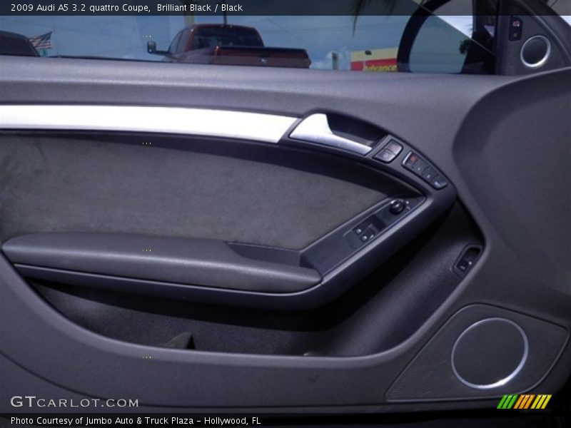 Brilliant Black / Black 2009 Audi A5 3.2 quattro Coupe