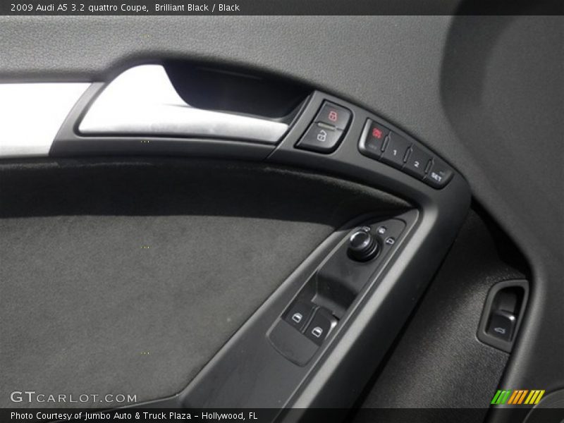 Brilliant Black / Black 2009 Audi A5 3.2 quattro Coupe