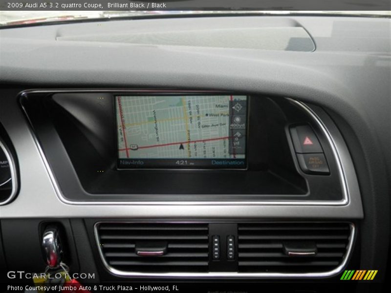 Brilliant Black / Black 2009 Audi A5 3.2 quattro Coupe