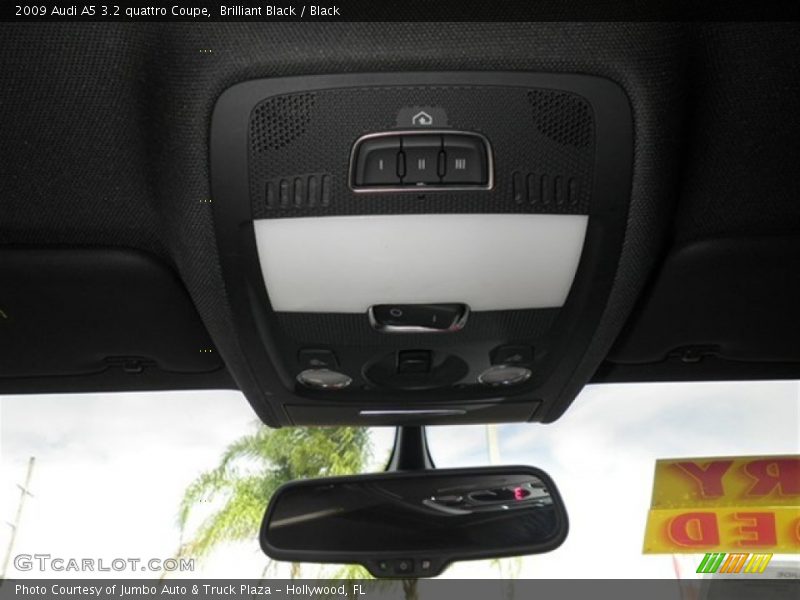 Brilliant Black / Black 2009 Audi A5 3.2 quattro Coupe