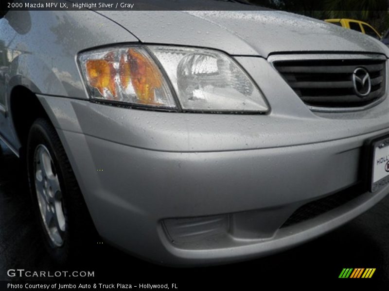 Highlight Silver / Gray 2000 Mazda MPV LX