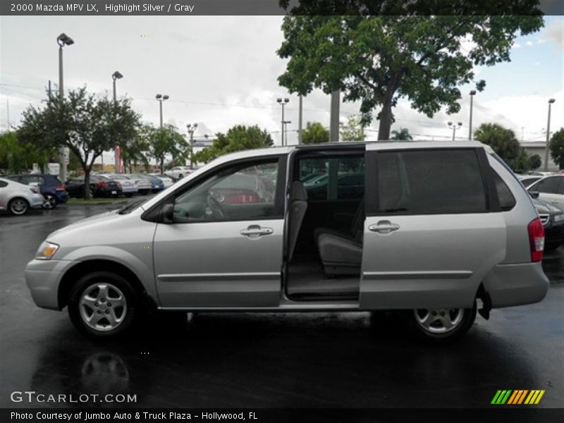 Highlight Silver / Gray 2000 Mazda MPV LX