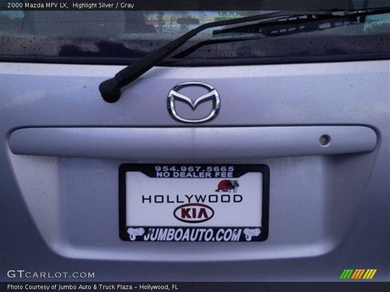 Highlight Silver / Gray 2000 Mazda MPV LX