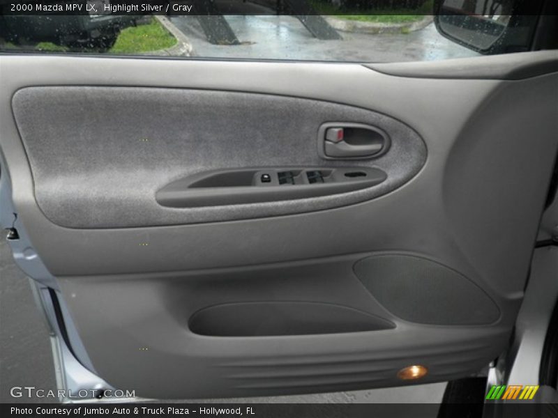 Highlight Silver / Gray 2000 Mazda MPV LX