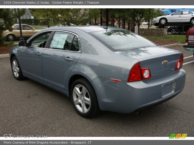  2009 Malibu LS Sedan Golden Pewter Metallic