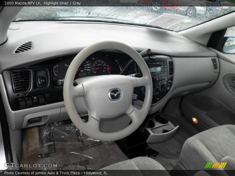 Highlight Silver / Gray 2000 Mazda MPV LX