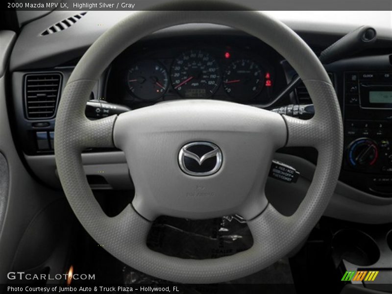 Highlight Silver / Gray 2000 Mazda MPV LX