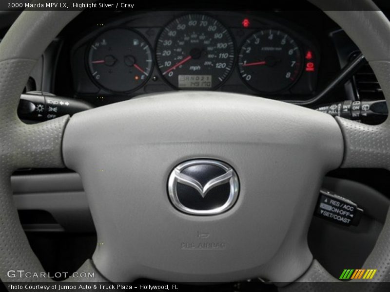 Highlight Silver / Gray 2000 Mazda MPV LX