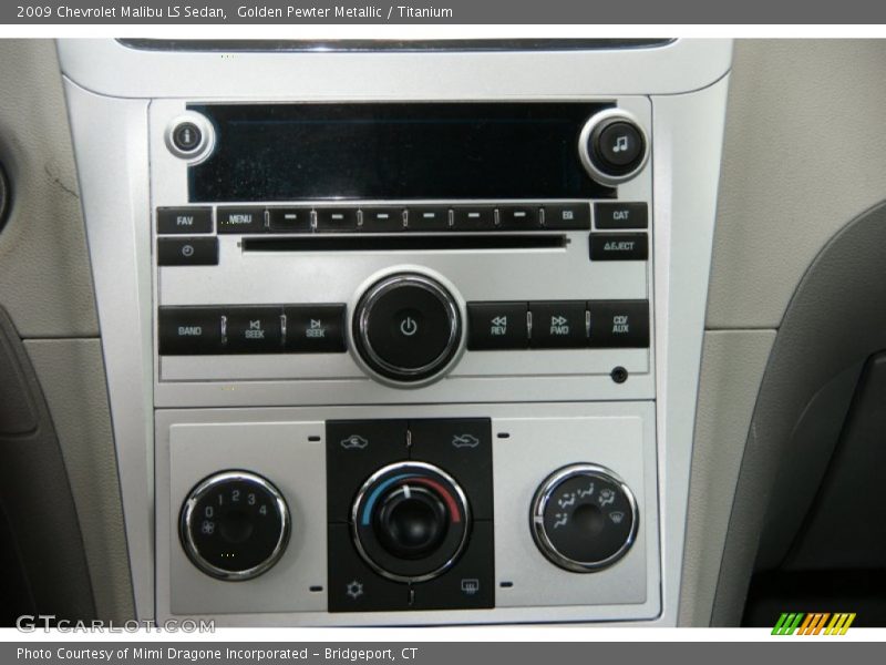 Controls of 2009 Malibu LS Sedan