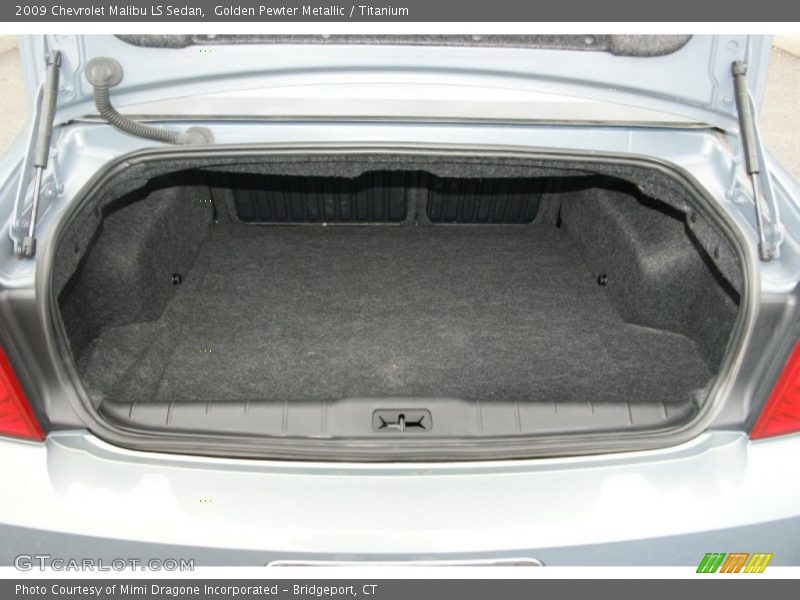 Golden Pewter Metallic / Titanium 2009 Chevrolet Malibu LS Sedan