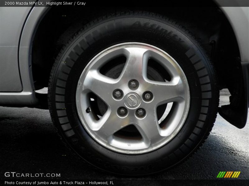 Highlight Silver / Gray 2000 Mazda MPV LX