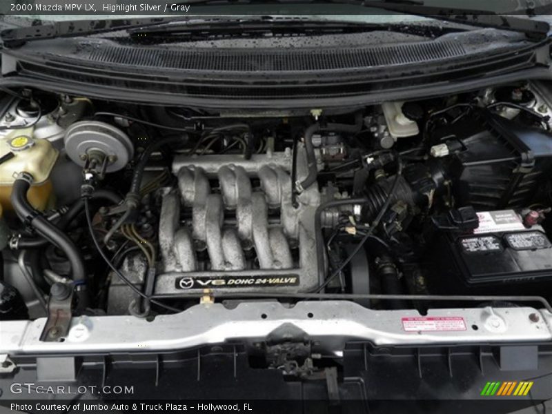 Highlight Silver / Gray 2000 Mazda MPV LX