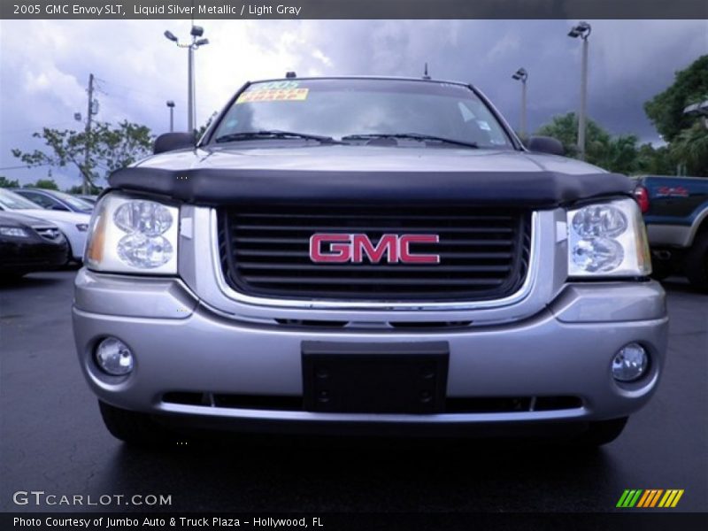 Liquid Silver Metallic / Light Gray 2005 GMC Envoy SLT