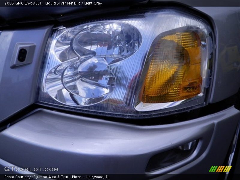 Liquid Silver Metallic / Light Gray 2005 GMC Envoy SLT