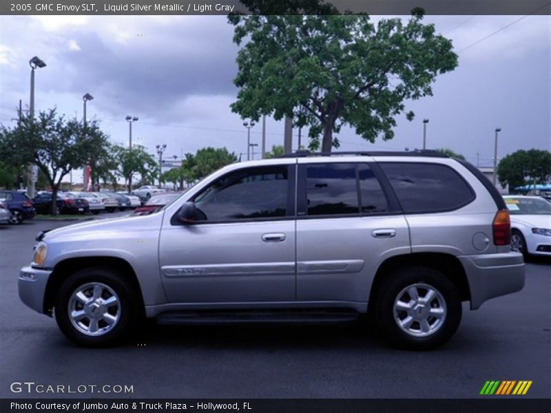 Liquid Silver Metallic / Light Gray 2005 GMC Envoy SLT