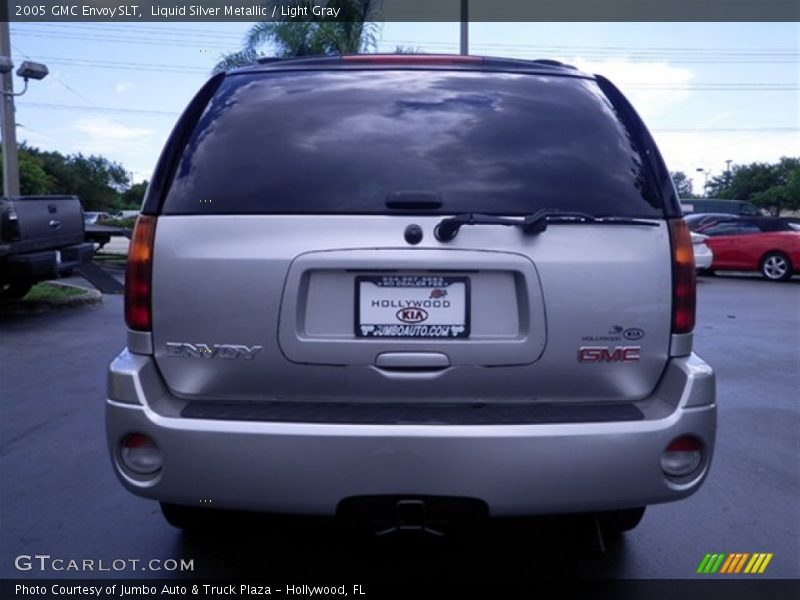 Liquid Silver Metallic / Light Gray 2005 GMC Envoy SLT