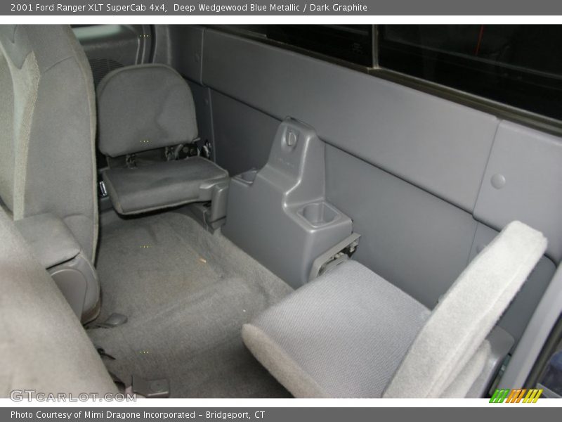 Deep Wedgewood Blue Metallic / Dark Graphite 2001 Ford Ranger XLT SuperCab 4x4