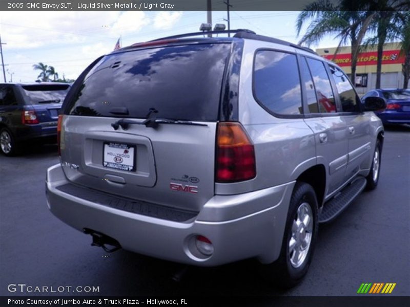Liquid Silver Metallic / Light Gray 2005 GMC Envoy SLT