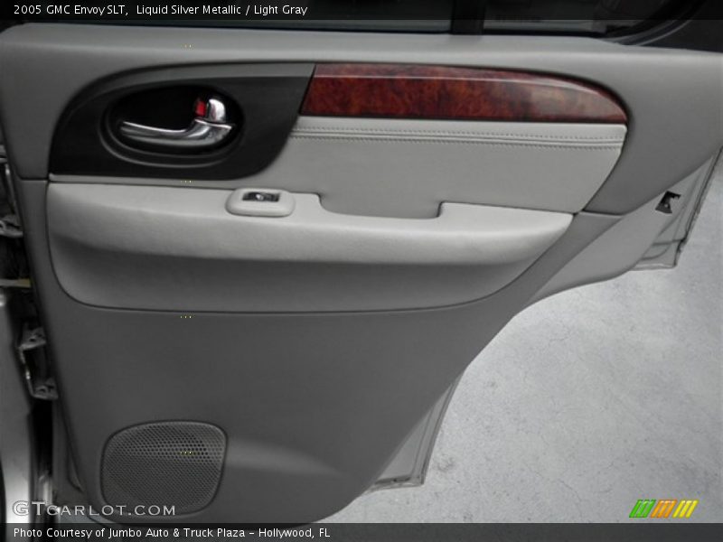 Liquid Silver Metallic / Light Gray 2005 GMC Envoy SLT